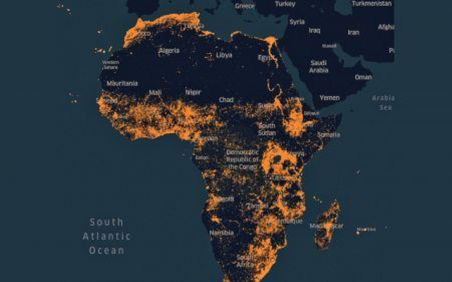 carte détaillée d afrique Une carte détaillée de l'Afrique grâce à l'intelligence 